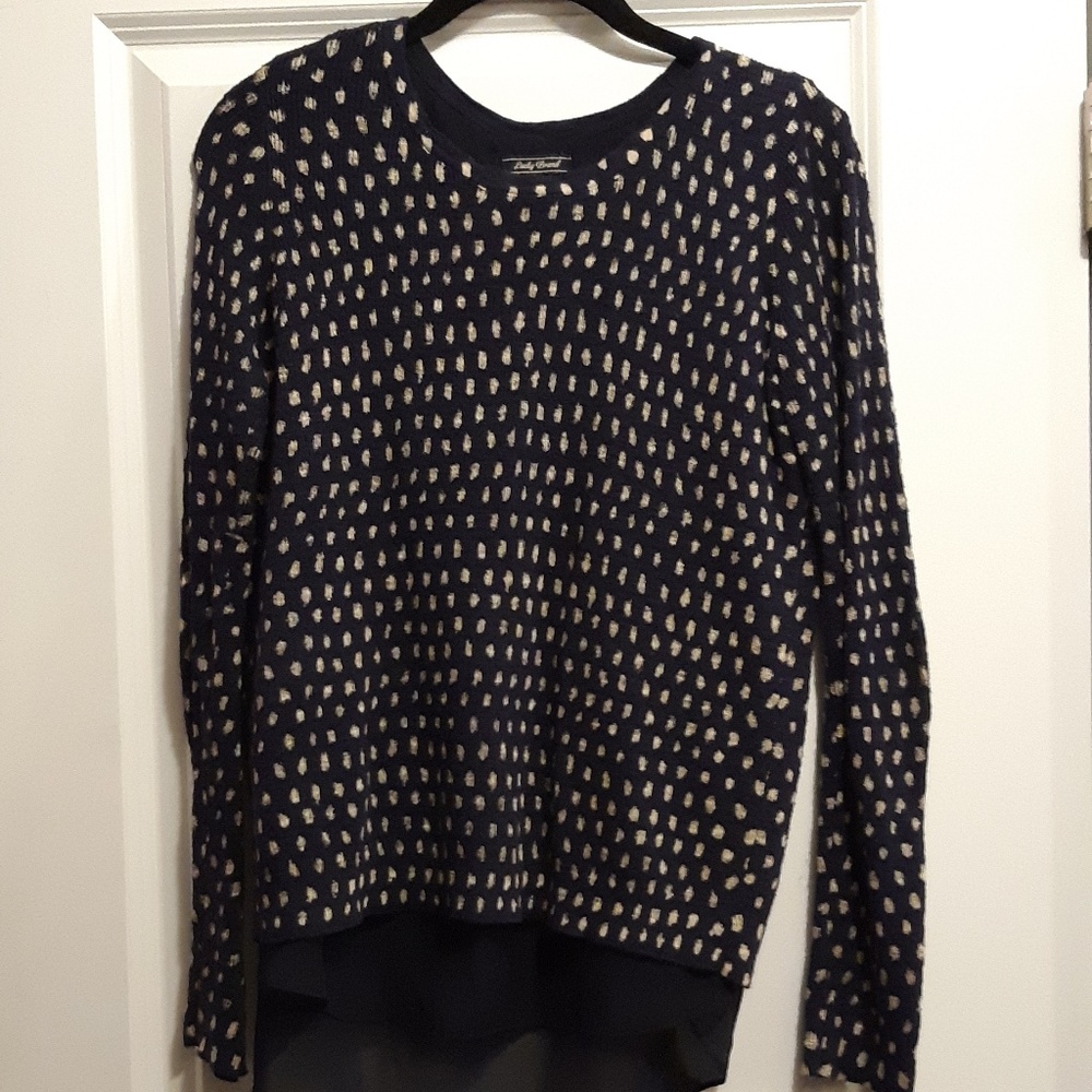 Blue Dot Sweater